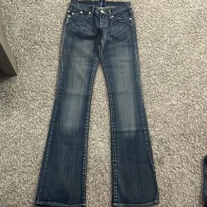 Vintage Victoria Beckham flared low rise jeans